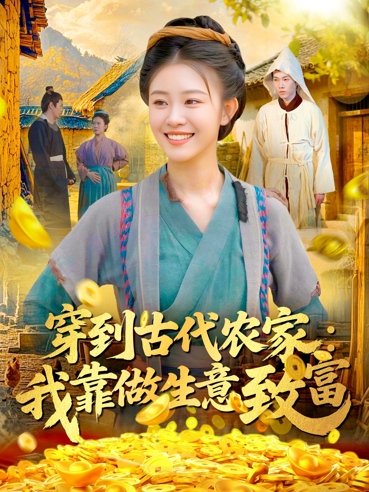 穿到古代农家我靠做生意致富(全集)