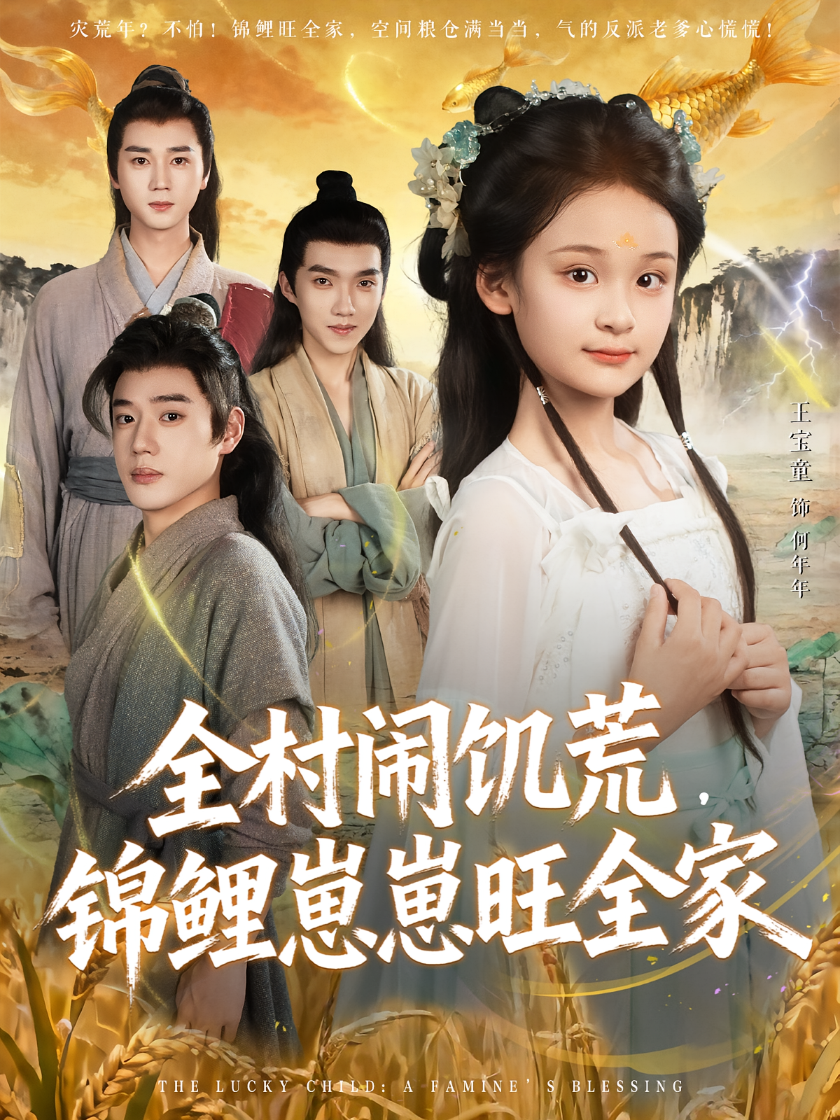 全村闹饥荒-锦鲤崽崽旺全家(全集)